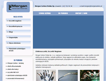 Tablet Screenshot of morgancarbon.pl